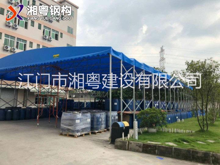 2018新型環(huán)保PVC帆布加厚推拉棚正在熱銷