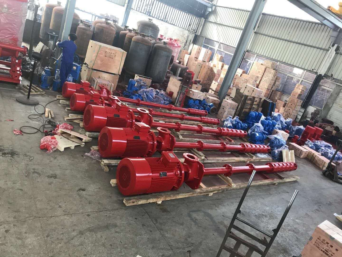 長(zhǎng)軸消防泵 軸流消防泵 深井吸水泵 XBD10.4/20GJ-LG 深井消防泵 水泵廠家*直銷