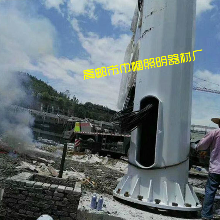 批發(fā)定做20 25 30米高桿燈 體育場 足球場 籃球 戶外爬梯式高桿路