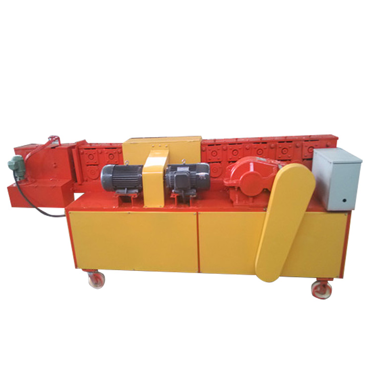 鋼管調(diào)直除銹刷漆一體機 全自動廢舊鋼管調(diào)直機 螺紋鋼調(diào)直切斷機