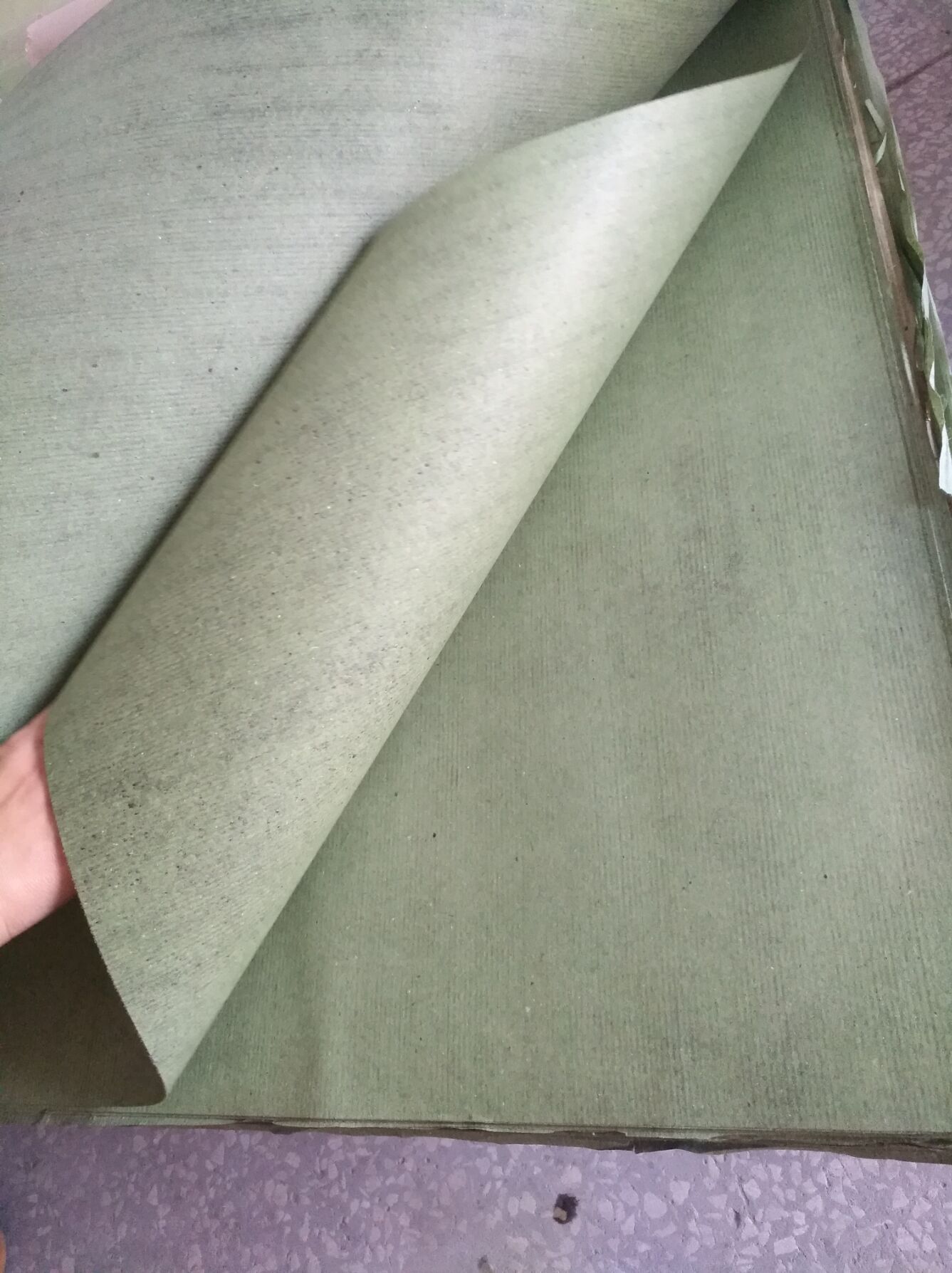 95g防潮紙 海運*瀝青條紋綠色防潮紙 柏油防潮包裝紙 瀝青條紋防潮紙