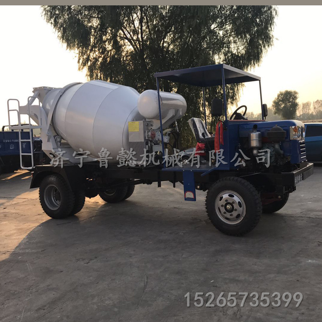 隧道*混凝土攪拌車 礦用四驅(qū)翻斗自卸車小型混凝土攪拌車