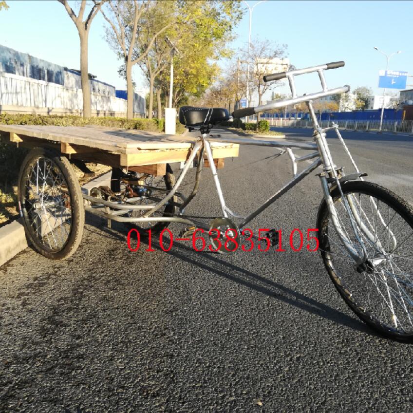 腳踏運輸車三輪竹板車平板車拉貨王