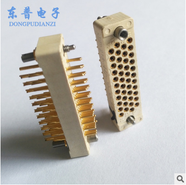 廠家直銷PCB低頻銅合金線簧連接器，定制板對板塑料LCP連接器