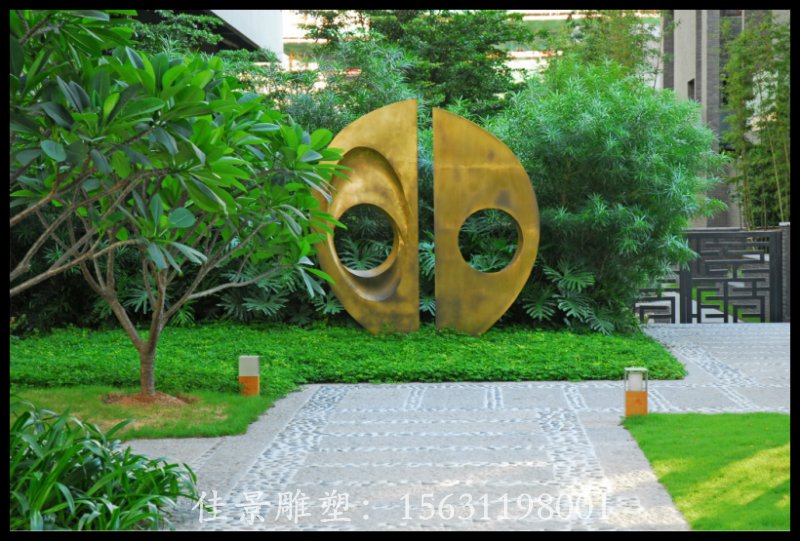 鏤空不銹鋼雕塑