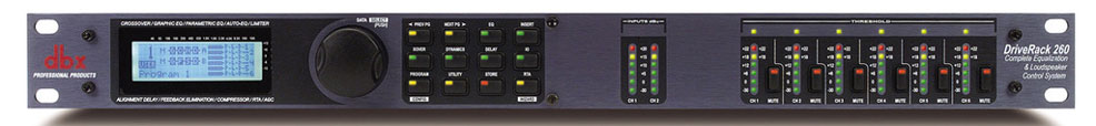 DBX DriveRack260 音箱處理器 音頻處理器  數(shù)字音頻處理器