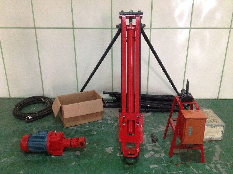 山東YQ100小型電動(dòng)潛孔鉆機(jī) 潛孔鉆機(jī) 支架式潛孔鉆機(jī)