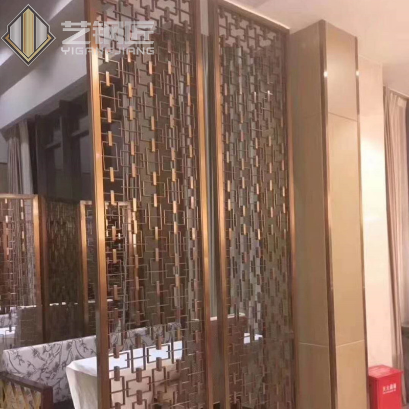 廠家定制不銹鋼屏風(fēng)