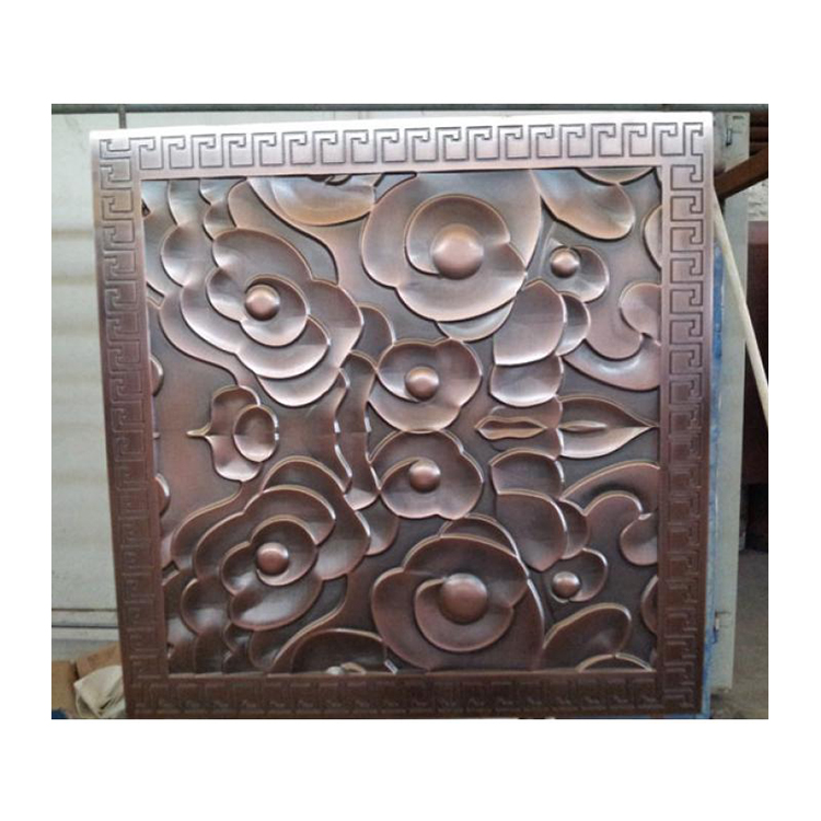 不銹鋼紅銅腐蝕板 紅銅不銹鋼板廠 不銹鋼紅古銅板 金一帆制品廠家