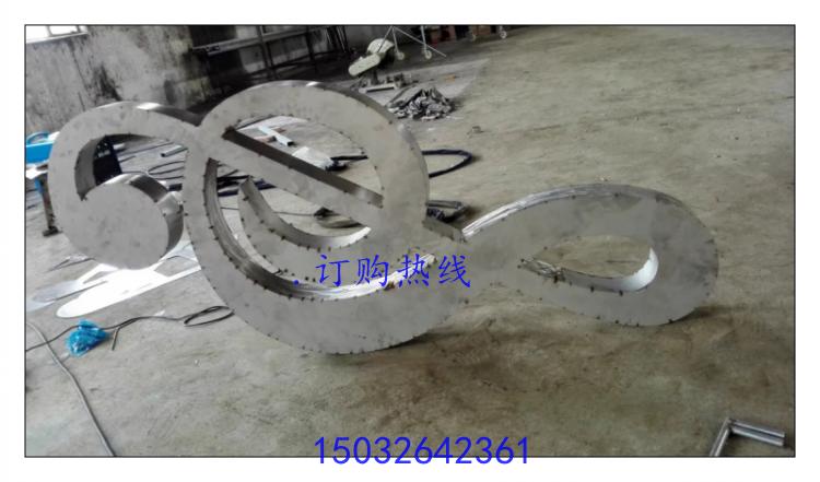 音樂符號(hào)雕塑，烤漆工藝雕塑，中式不銹鋼烤漆音樂符號(hào)雕塑廠家