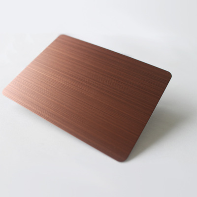 不銹鋼拉絲紅古銅工程板 拉絲紅古銅工程板 工程板廠家