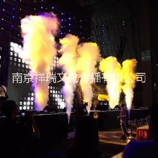 供應南京拱門空飄氣柱噴花機冷焰火彩虹機出租