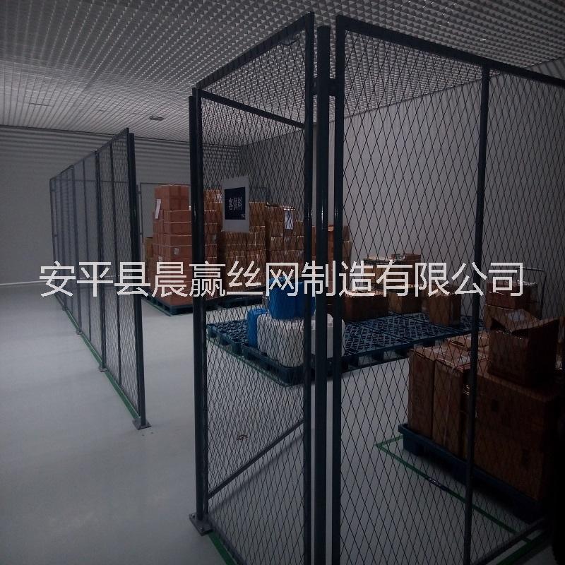 廠家直銷車間倉(cāng)庫隔離網(wǎng)  黃色車間護(hù)欄網(wǎng) 現(xiàn)貨直銷