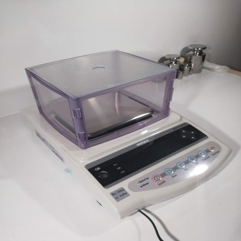 精密分析天平1kg電子天平千分之一黃金珠寶天平日本新光GB1203