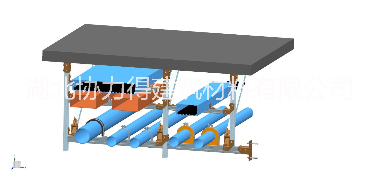 成都抗震支吊架DN65抗震支架多管機(jī)電抗震支吊架風(fēng)管抗震
