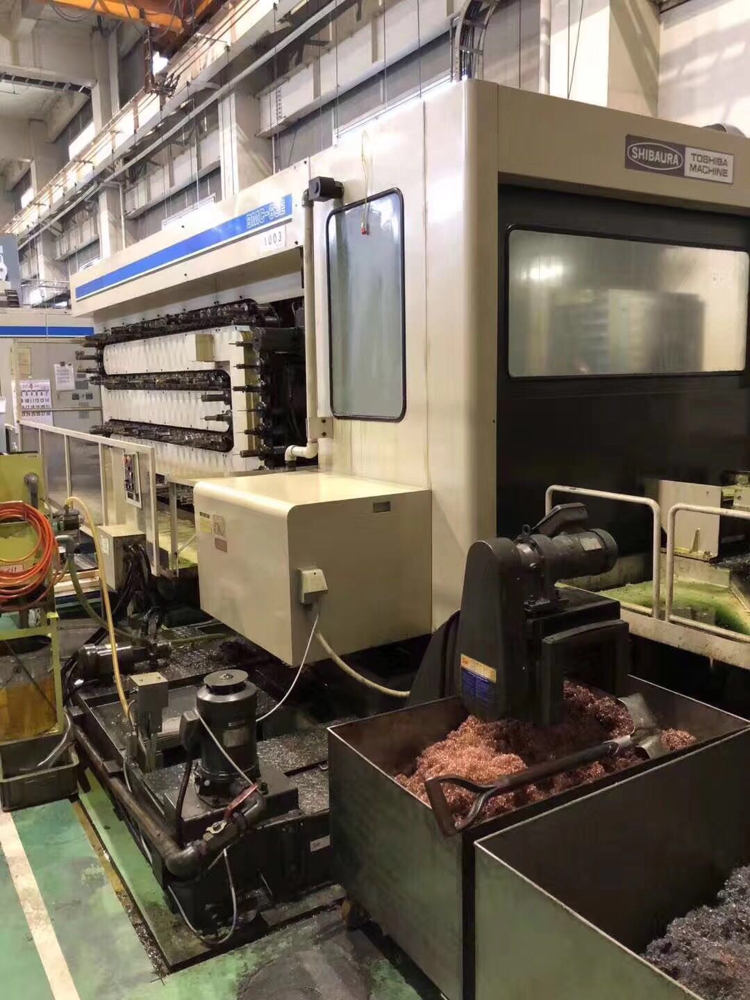 轉讓二手日本東芝630臥式加工中心6工位BMC-63E