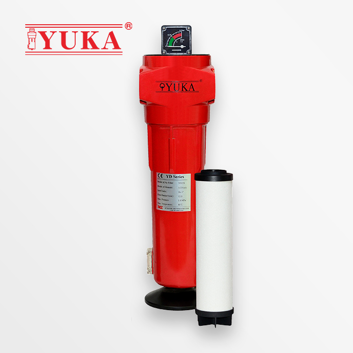 YUKA壓縮空氣過濾器YD220除油除塵