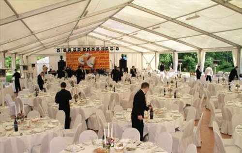 大跨度禮儀慶典篷房，鋁合金材質(zhì)安全牢固，外觀大氣