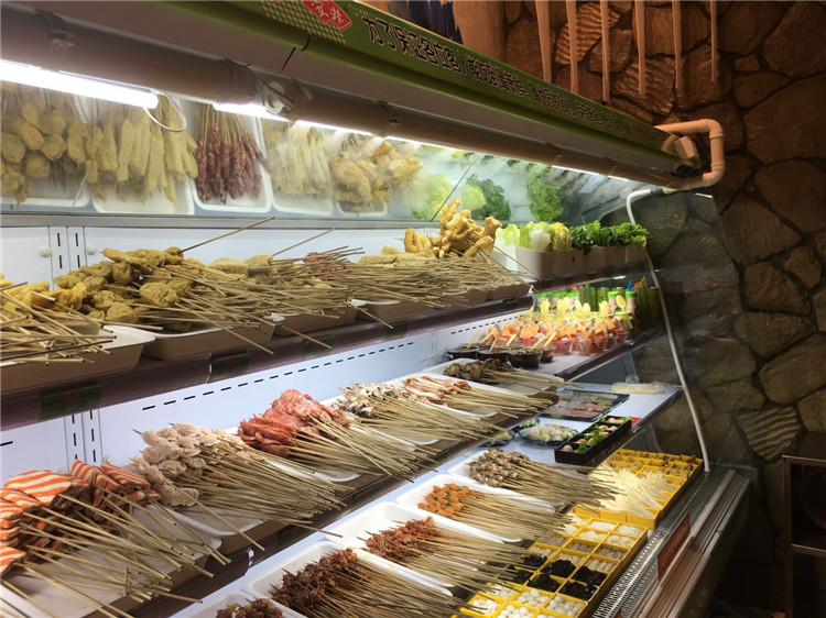 新鄉(xiāng)麻辣燙展示柜廠家 串串柜麻辣燙展示柜 點菜柜 保鮮柜定做