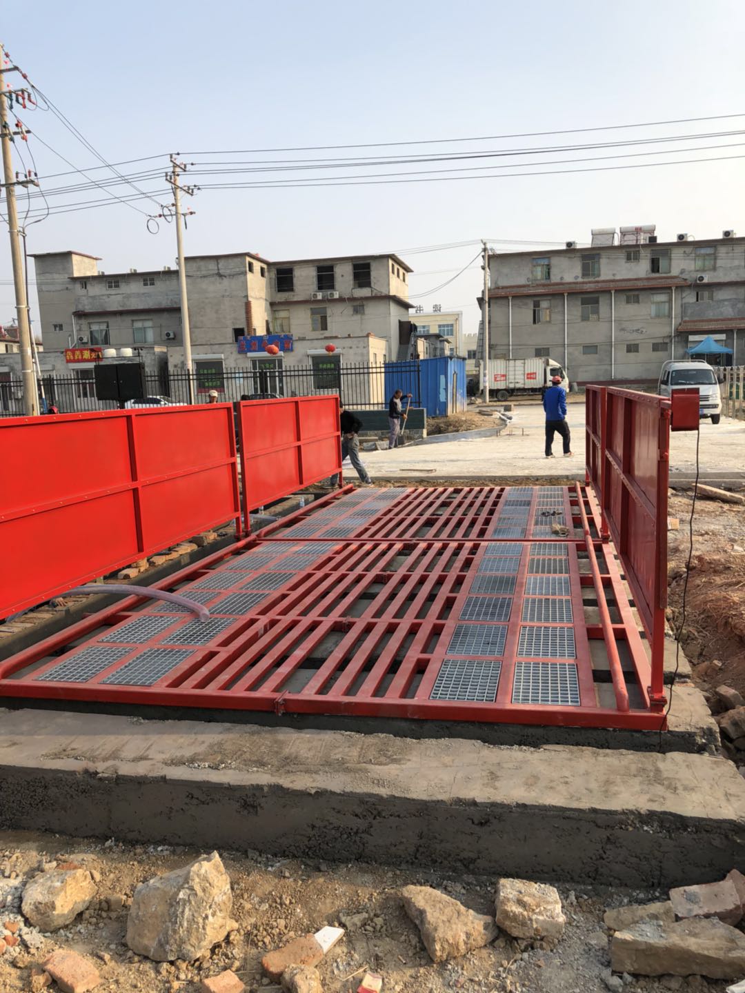 淄博攪拌站洗車臺濟南廠家上門安裝