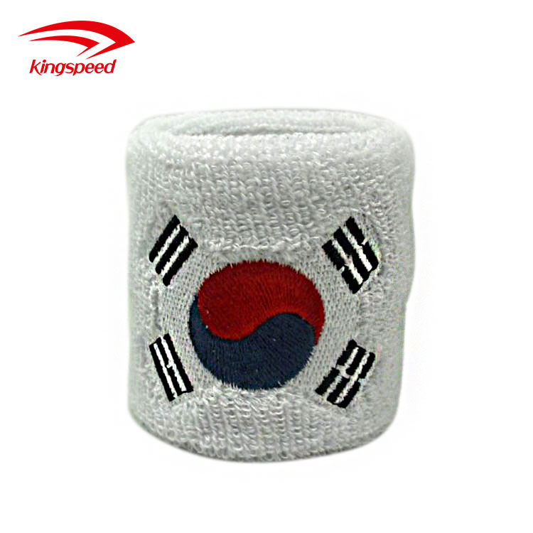 運動護腕廠家 東莞護腕定制 中國結紅色時尚純棉護腕 運動護腕