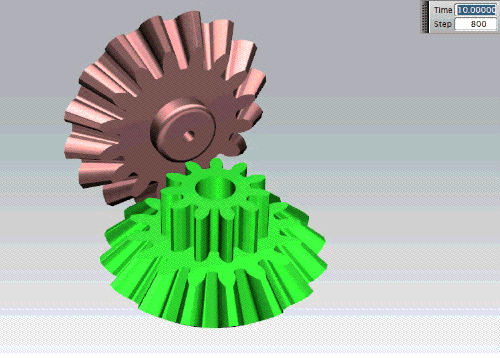 靜音圓錐齒輪3D設(shè)計(jì)