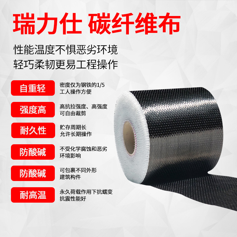 瑞力仕300g二級碳纖維布