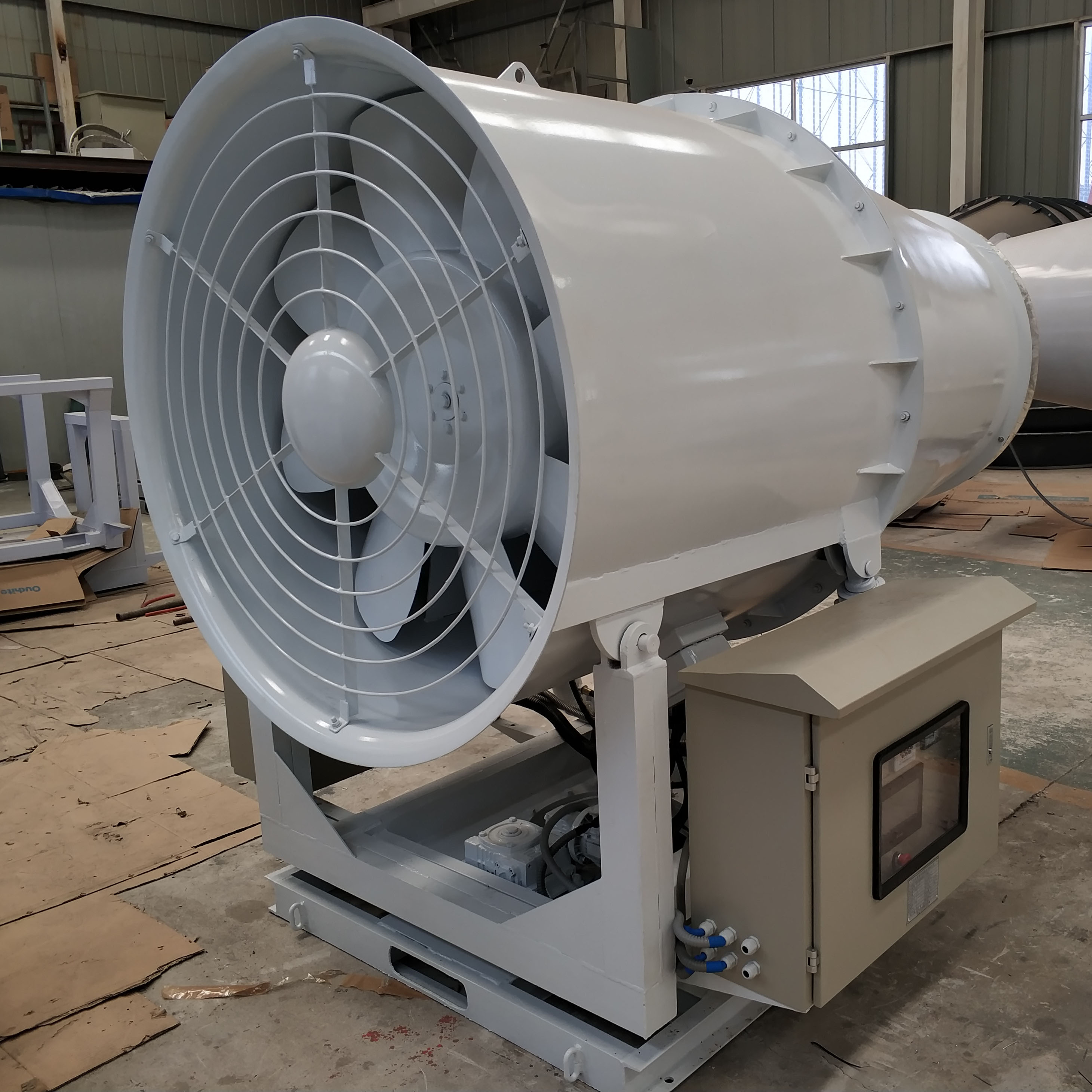 供應礦用高射程噴霧風機