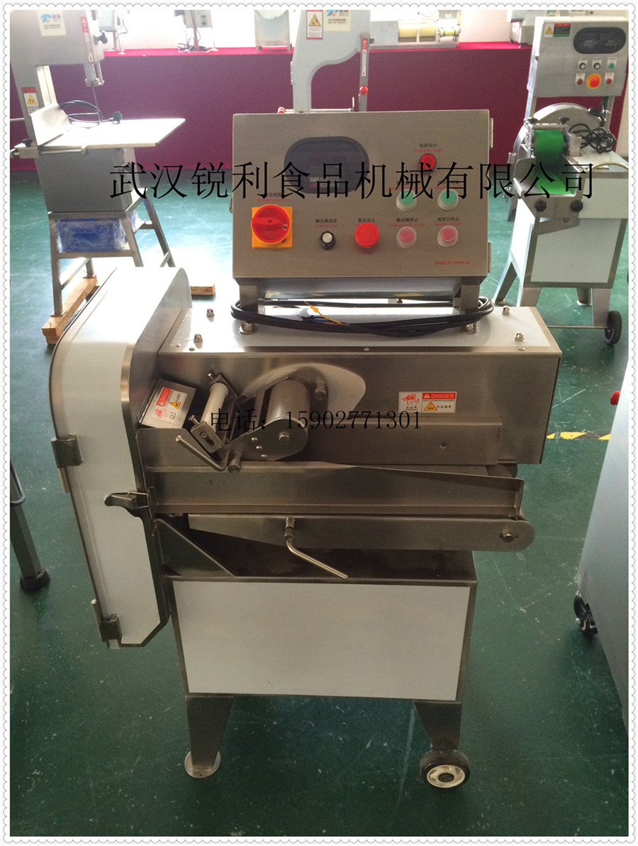 武漢12小型砍排骨機(jī)，條狀排骨切塊狀機(jī)，可調(diào)咸魚豬爪切塊機(jī)有售