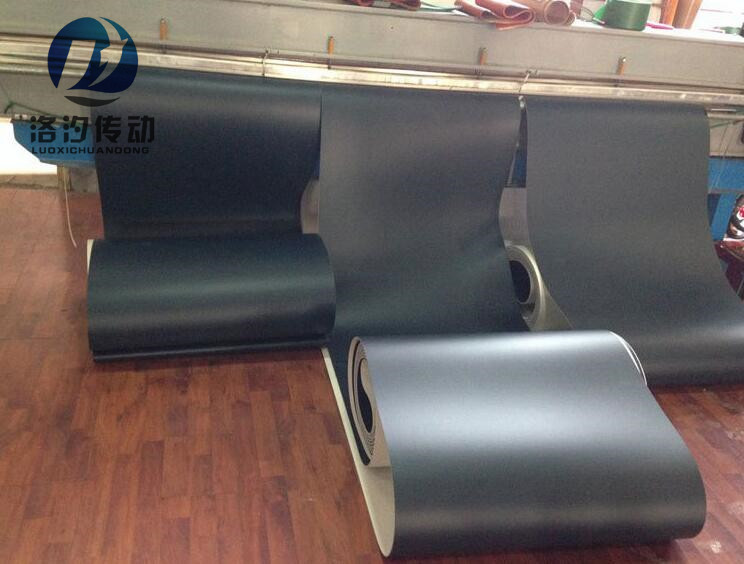 黑色亞光pvc輸送帶