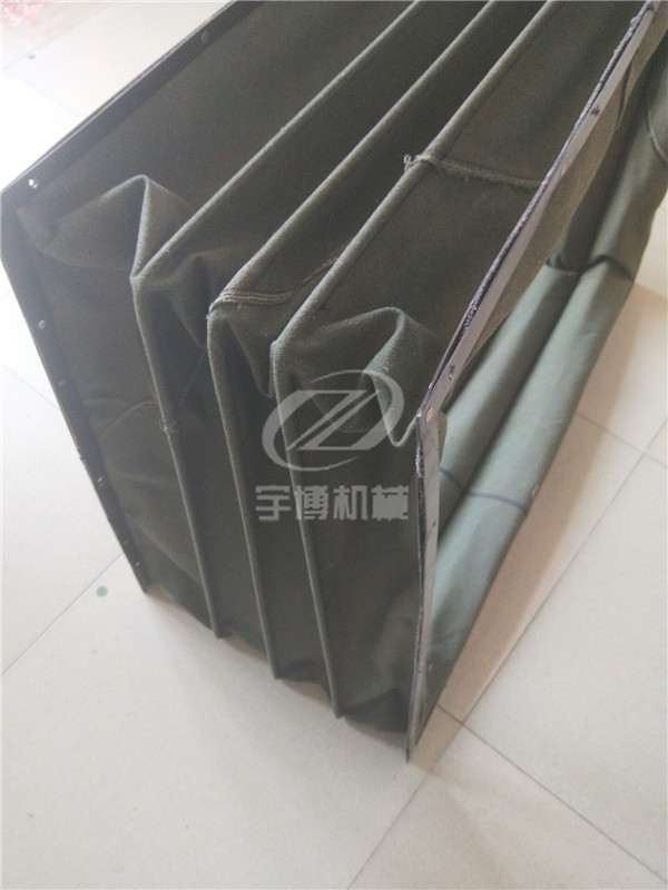 耐高溫伸縮硅鈦防火阻燃通風(fēng)軟連接_風(fēng)道伸縮軟連接