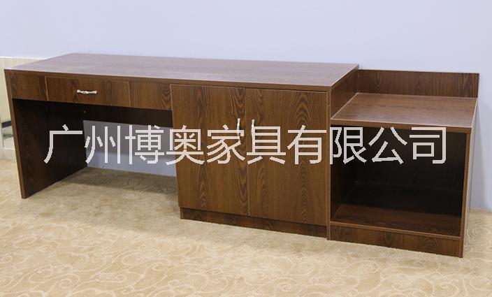 快捷賓館旅館公寓酒店式家具連體電腦桌行李柜寫字臺(tái)電視柜組合