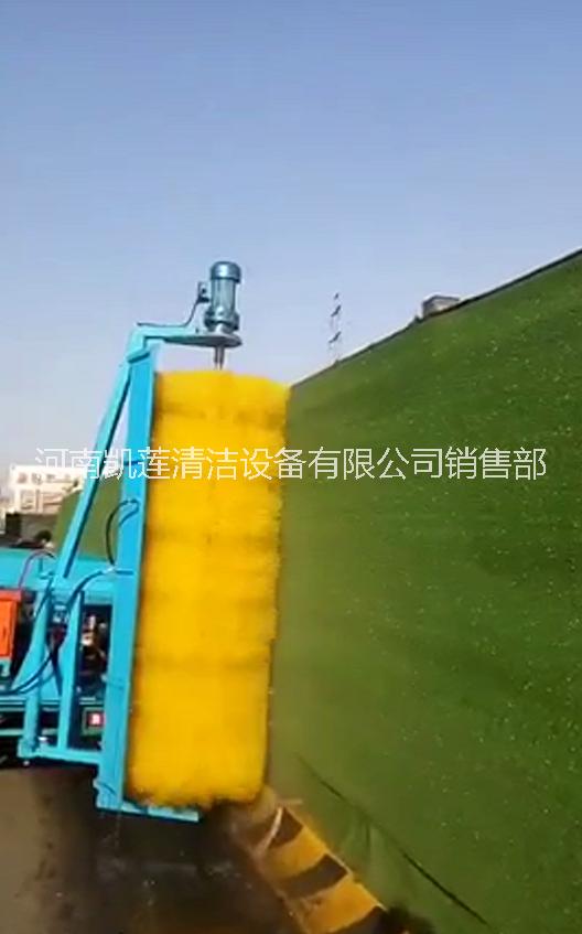 工地圍擋清洗機(jī)，支架式整套清洗車
