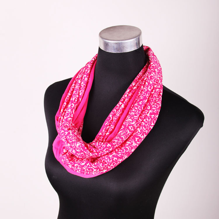 拉鏈口袋汗布拼接圍脖