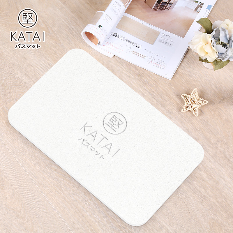 硅藻土腳墊浴室吸水地墊硅藻泥防滑