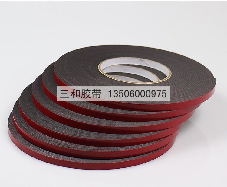 平板黑色雙面膠 0.5mm*10MM
