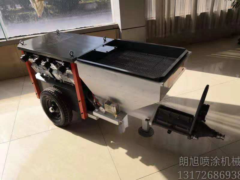 人與機(jī)器的結(jié)合拉毛多功能靜音墻面噴漿機(jī)乳膠漆噴涂機(jī)正確使用方法 大排量水泥噴涂機(jī)正確使用方法
