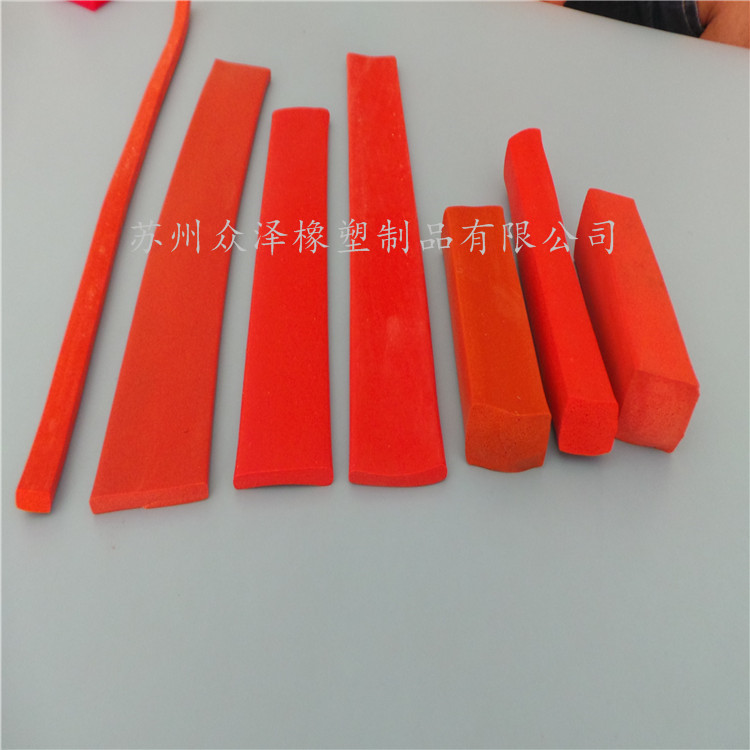 e型密封條 硅膠耐高溫密封條 烘