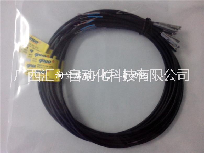 qnuo機械手傳感器AN-07D AN-07R磁性開關(guān)金屬外殼感應(yīng)線