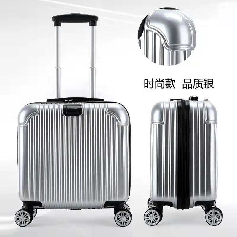 深圳廠家定制款18寸剎車輪登機箱 拉鏈行李箱批發(fā) 小箱子萬向輪拉桿箱3008報價