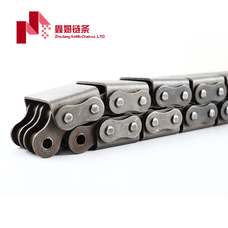 鏈條廠家現(xiàn)貨供應(yīng)U型蓋板鏈條 12A-U2定制輸送鏈條