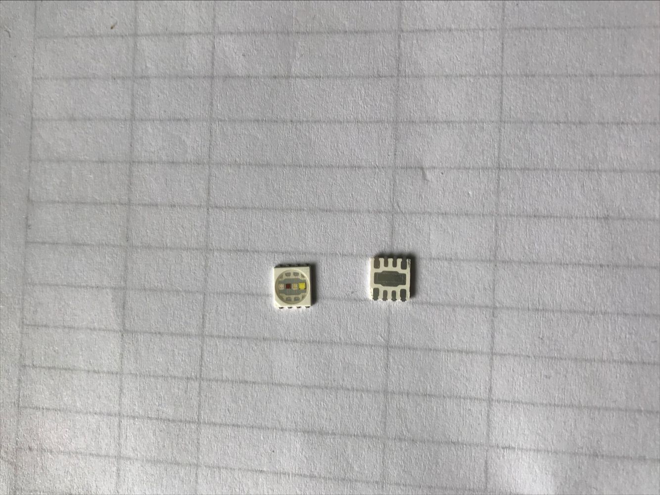 5050全彩紅綠藍(lán)白四色4W