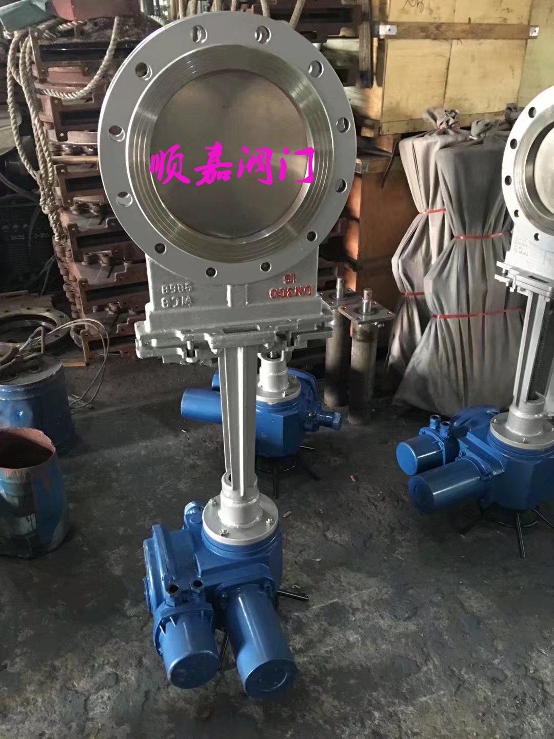 PZ73X-10P法蘭刀閘閥