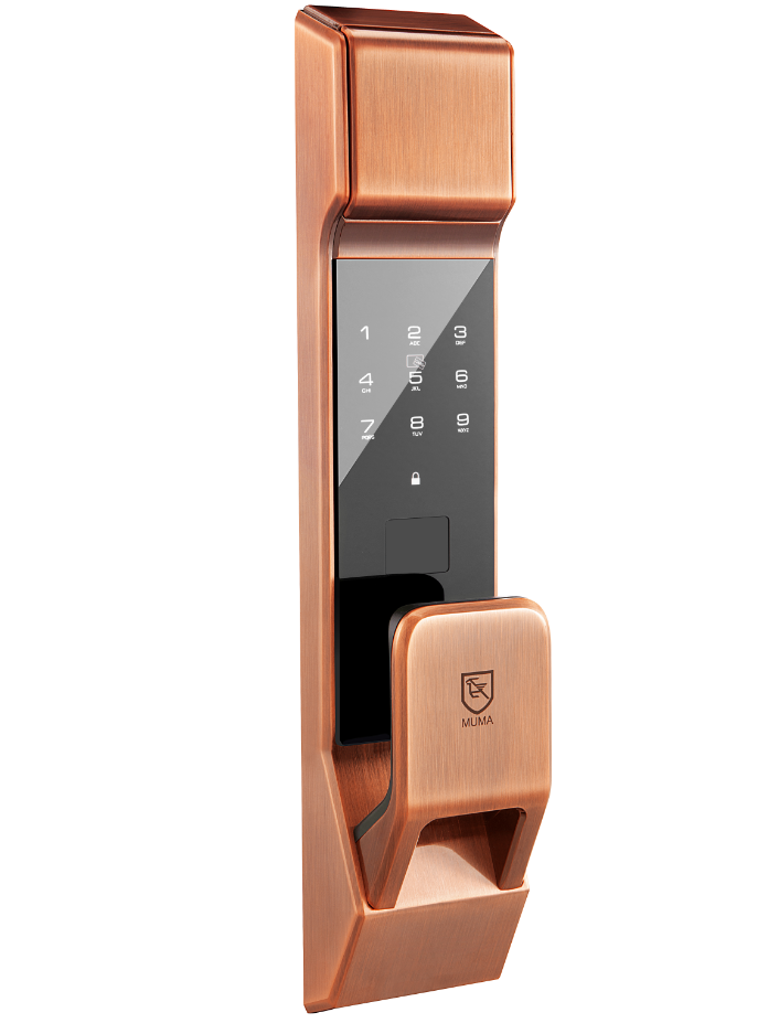 牧馬世家指紋鎖智能鎖全自動F09