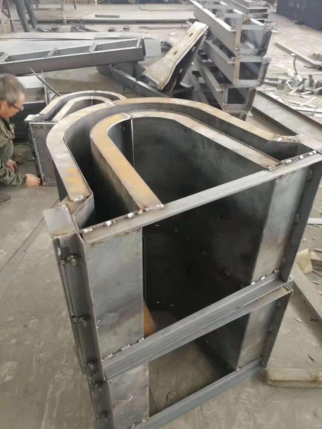 水泥 預(yù)制 排水溝槽模具 流水U型槽模具 排水溝模具