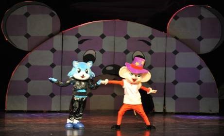 迪士尼卡通兒童劇貓和老鼠演出