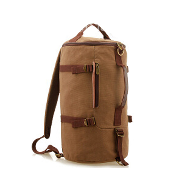 多功能帆布運(yùn)動(dòng)包男女健身包旅行背包帆布水桶包 運(yùn)動(dòng)包旅行包