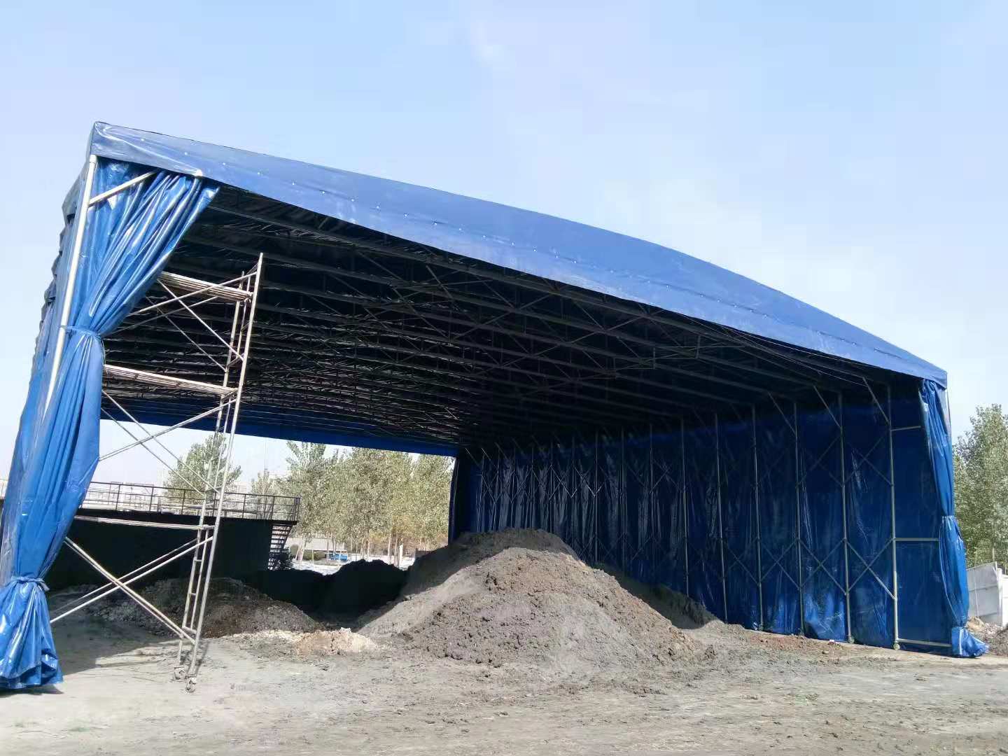 陜西*惠廠家直銷倉(cāng)儲(chǔ)活動(dòng)雨篷 優(yōu)質(zhì)倉(cāng)儲(chǔ)活動(dòng)雨篷 西安倉(cāng)儲(chǔ)活動(dòng)雨篷