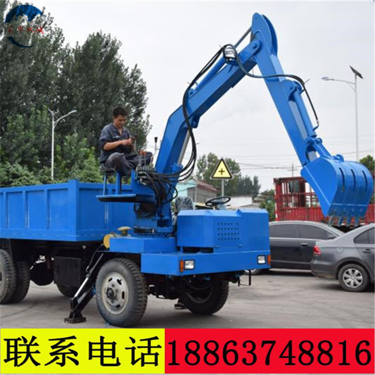 供應(yīng)5噸四驅(qū)四不像隨車挖
