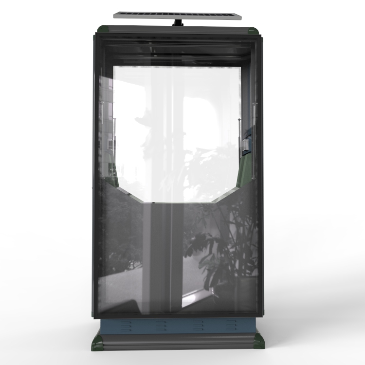 太陽能燈箱垃圾箱、果皮箱 戶外廣告燈箱垃圾箱
